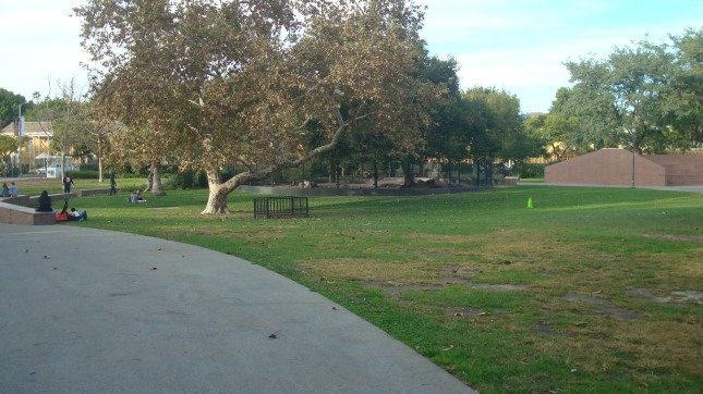 Another view of the park looking toward the west.