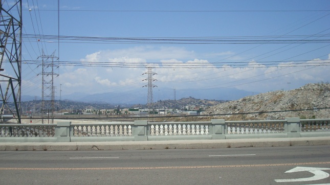 Looking north from the Cesar Chavez Avenue Bridge.