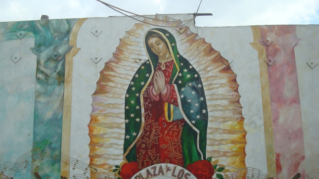Another view of the mural.