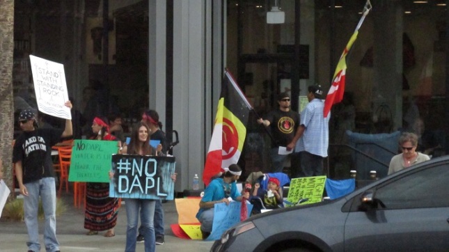 Protesters claim the mainstream media has failed to highlight the risks posed by the DAPL.