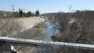 A view of the river from Sunnynook Bridge.